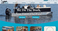 Desktop Screenshot of perduemarine.com